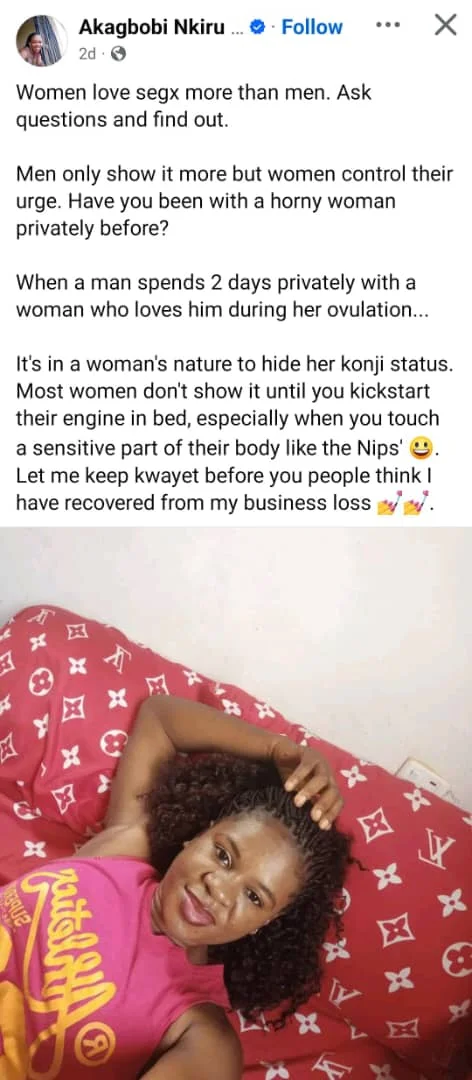 Prove - Female Biological Craving & Intimacy Attachment