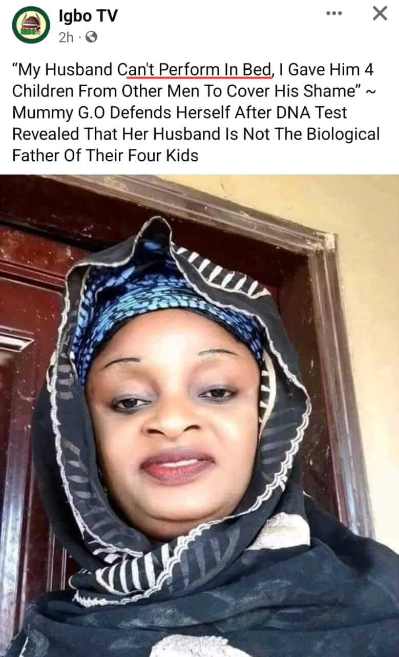 Paternity Scandal / Deception Proof